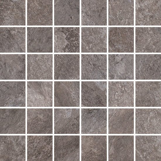 Gres szkliwiony mozaika HIMALAYA grey mat 29,7x29,7 gat. I