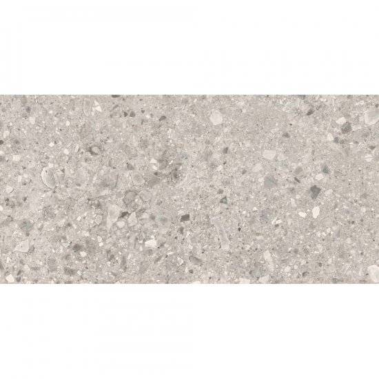 Gres szkliwiony TERRAZZO STONE grey light mat 59,8x119,8 gat. II