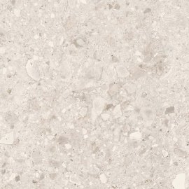 Gres szkliwiony CANDY TERRAZZO NUOVO white mat 59,8x59,8 gat. II
