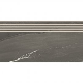 Gres szkliwiony stopnica GEMSTONE graphite lappato 29,8x59,8 gat. I