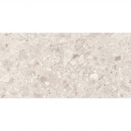 Gres szkliwiony CANDY TERRAZZO NUOVO white mat 29,8x59,8 gat. II