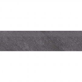 Gres szkliwiony stopnica BOLT grey mat 29,8x119,8 gat. I