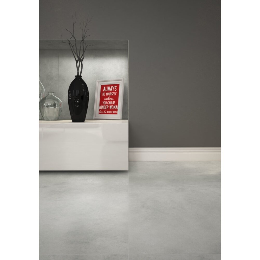 Gres szkliwiony EARLY PASTELS grey mat 59,8x59,8 gat. II OUTLET NEXTERIO