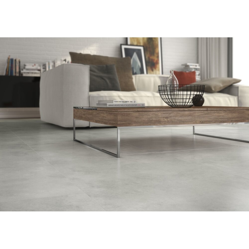 Gres szkliwiony EARLY PASTELS grey mat 59,8x59,8 gat. II OUTLET NEXTERIO