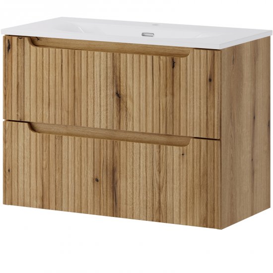 COMAD Szafka NOVA COAST EVOKE z umywalką meblową SKY 80 cm