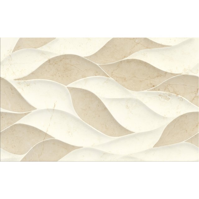 Płytka ścienna PINEVILLE cream-beige structure glossy 25x40 gat. I