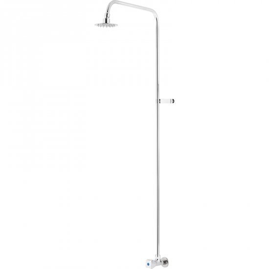 KFA Zestaw prysznicowy STANDARD zawór wypływowy ze stałym natryskiem chrom 260-711-00