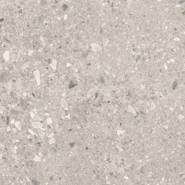 Gres szkliwiony CANDY TERRAZZO NUOVO light grey mat 119,8x119,8 gat. II