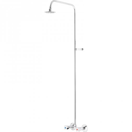 KFA Zestaw prysznicowy STANDARD bateria prysznicowa ścienna ze stałym natryskiem 306-711-00