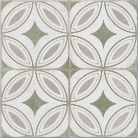 Gres szkliwiony TOSCARIA CHARM green mat 42x42 gat. II