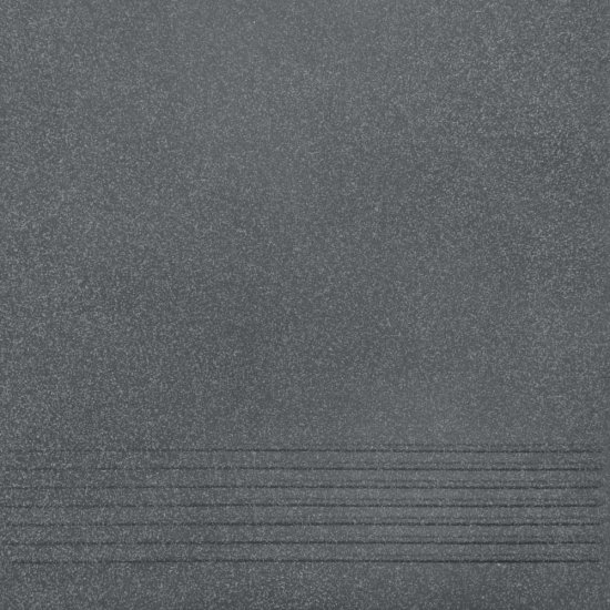 Gres techniczny stopnica N500 graphite/black mat 30x30 #238 gat. I