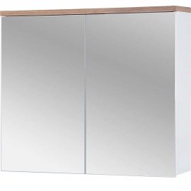 COMAD Szafka z lustrem BALI WHITE 80 cm 841 FSC