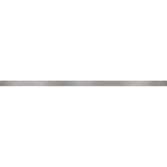 Płytka ścienna listwa UNIVERSAL METAL BORDERS silver lustro glossy 2x59 gat. I