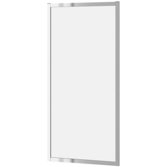 CERSANIT Ścianka kabiny prysznicowej ZIP chrom szkło transparentne 90x190 S154-008