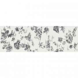 Płytka ścienna LUVIE white-black satin 39,8x119,8 gat. II