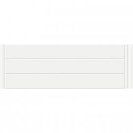 Płytka ścienna LUVIE white panel structure satin 39,8x119,8 gat. II