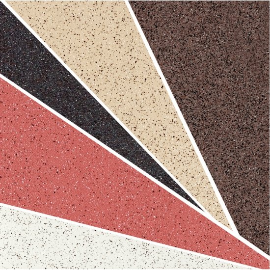 Gres szkliwiony narożnik MIKA multicolour mat 15x15 gat. I