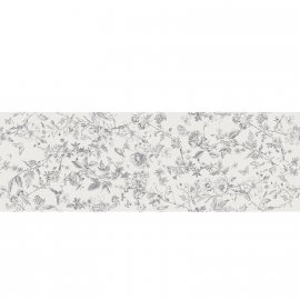 Płytka ścienna LUVIE white wallpaper satin 39,8x119,8 gat. II