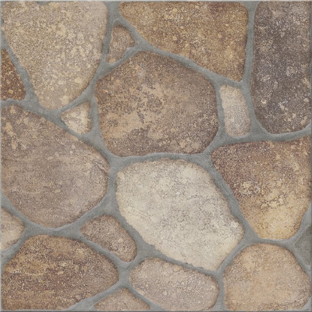 Gres szkliwiony CRATER grey structure mat 29,8x29,8 gat. II