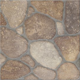 Gres szkliwiony CRATER grey structure mat 29,8x29,8 gat. II