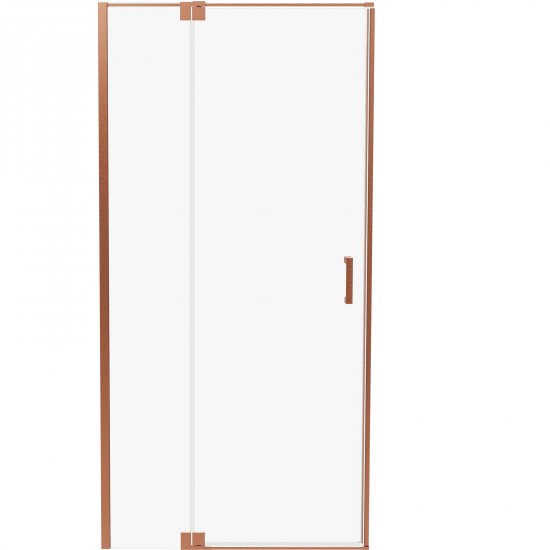 Drzwi prysznicowe ALLURIA COPPER BRUSHED 100x200 uchylne TER-0131