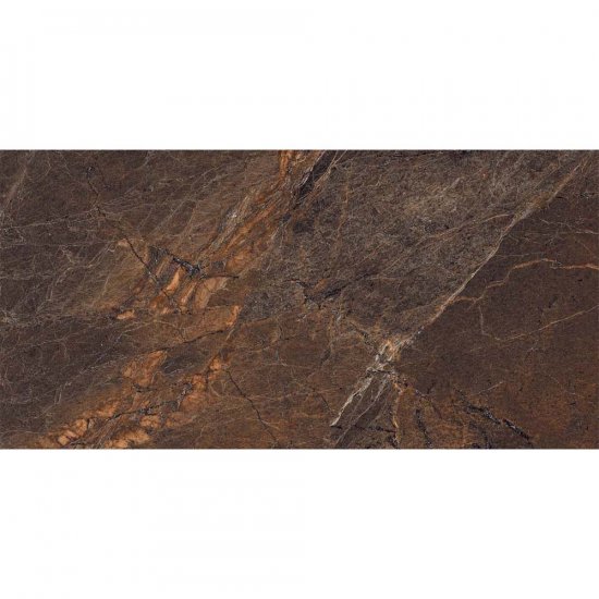 Gres szkliwiony CRACKSTONE brown high glossy 60x120 gat. I