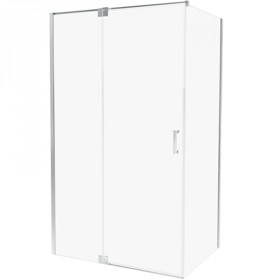 Kabina prysznicowa kwadratowa ALLURIA 1D 90x90x200 chrom TER-0140