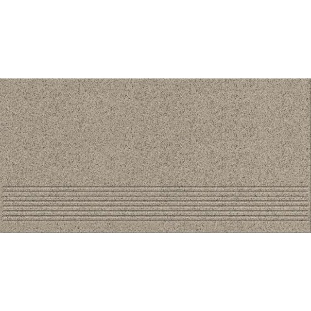 Gres techniczny stopnica KALLISTO grey mat 29,7x59,8 gat. I