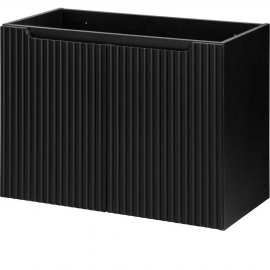 COMAD Szafka podumywalkowa z drzwiami NOVA BLACK 80 cm 82-80-2D