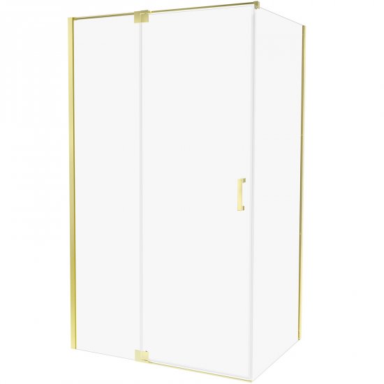 Kabina prysznicowa kwadratowa ALLURIA 1D GOLD SHINE 90x90x200 TER-0160