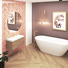 Płytka ścienna ANTIC ROSE glossy 7,5x30 gat. I