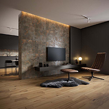 Gres szkliwiony GOLD CONCRETE grey mat 59,8x59,8 gat. I