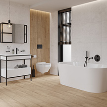 CERSANIT Wanna wolnostojąca przyścienna CREA 150x80 cm biała S931-033