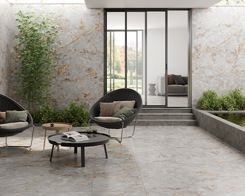 Gres szkliwiony STONE GALAXY light grey mat 59,8x59,8 gat. I