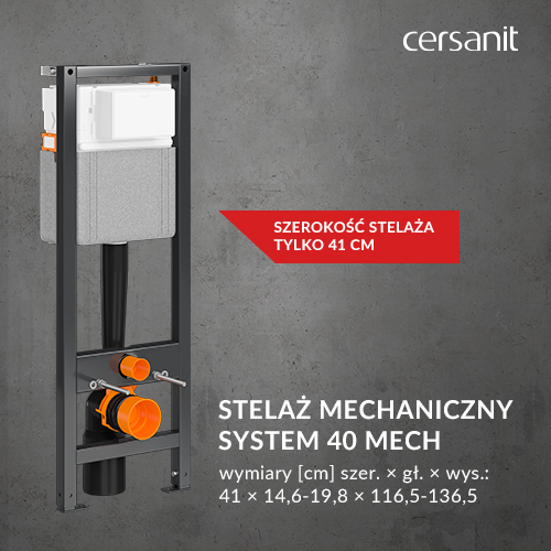 cersanit_nexterio_stelaż_mechaniczny_system_40_mech