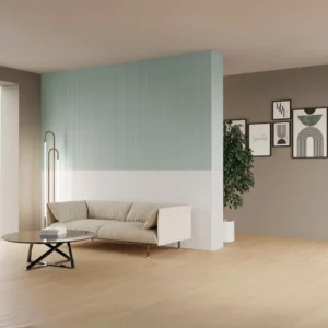 gres szkliwiony włoski cotto petrus anni 70 gessato verde