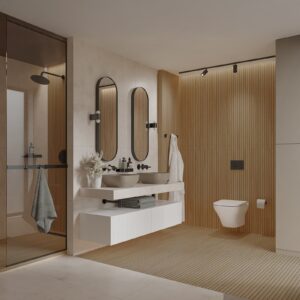 gres szkliwiony rollwood brown mat