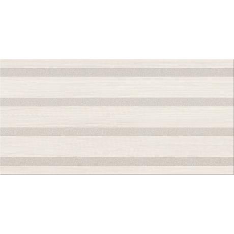 Płytka ścienna inserto KERSEN cream stripes glossy 29,7x60 gat. I