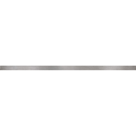 Płytka ścienna listwa UNIVERSAL METAL BORDERS silver lustro glossy 2x59 gat. I