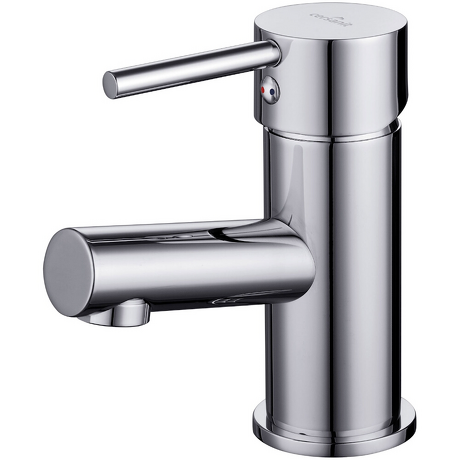 CERSANIT Bateria umywalkowa stojąca SIMI chrom z korkiem plastikowym S951-039