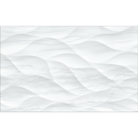 Płytka ścienna LAKEVIEW white structure glossy 25x40 gat. I