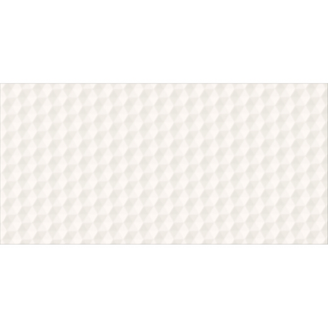 Płytka ścienna BLANKA hexa white structure satin 29x59 gat. I