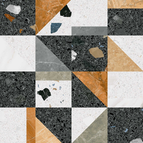 Gres szkliwiony hiszpański Arcana Ceramica Stellato-R Multicolor 80x80 gat. I