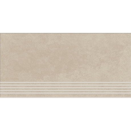 Gres szkliwiony stopnica ARES beige mat rect 29,8x59,8 gat. I