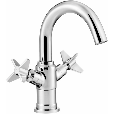 DEANTE Bateria umywalkowa stojąca TEMISTO chrom z korkiem click-clack BQT_021D