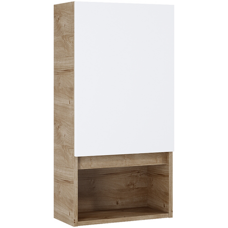 ELITA Szafka łazienkowa wisząca UP 40 white hg/dąb canela 168075