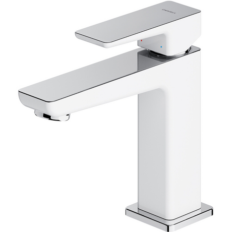 OMNIRES Bateria umywalkowa PARMA stojąca chrom biały połysk PM7410CRB