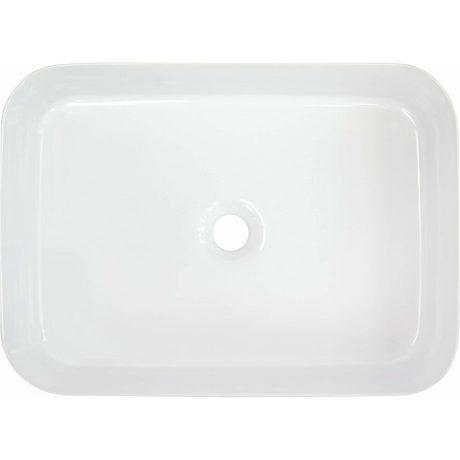 DEANTE Umywalka nablatowa HIACYNT NEW ceramiczna biała 50x36 CDY_6U5S