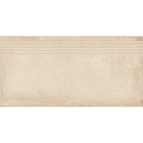 Gres szkliwiony stopnica DIVERSO beige mat 8mm 29,8x119,8 gat. I