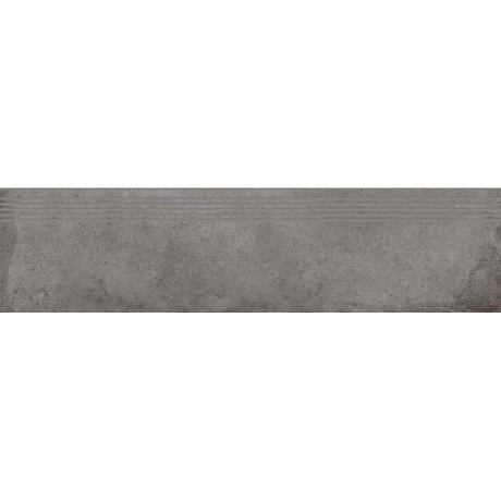 Gres szkliwiony stopnica DIVERSO grey mat 8mm 29,8x119,8 gat. I